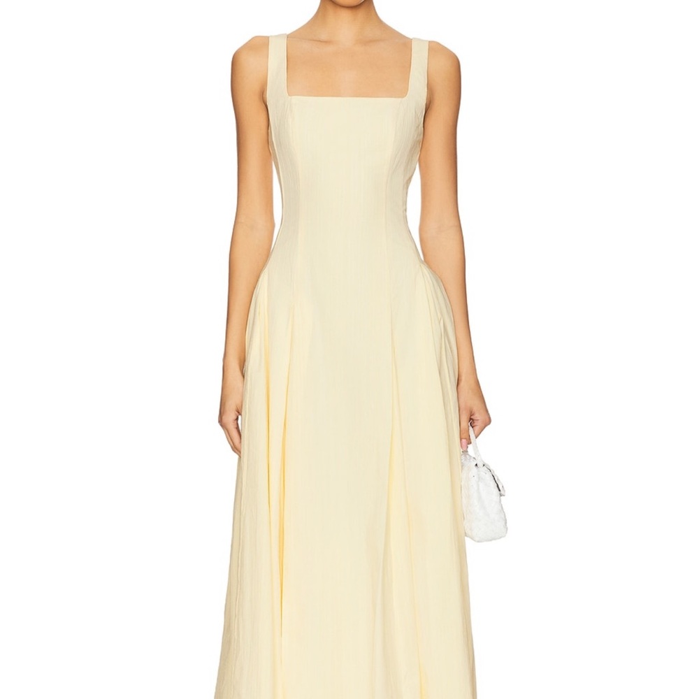 REVOLVE BUTTER 🧈 YELLOW REPRIVE MAXI DRESS